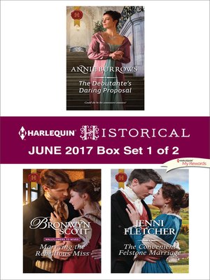 cover image of Harlequin Historical June 2017--Box Set 1 of 2